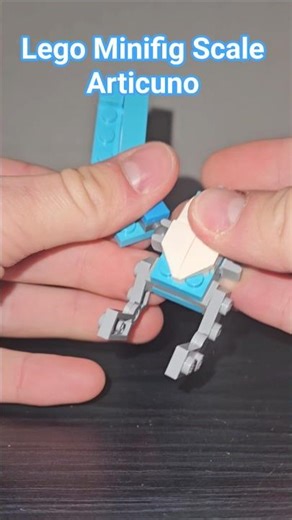 Lego minifig scale Articuno #building #fun #legendary #lego #articuno #pokemon #shorts