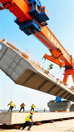 Gigantic Machine Goes Wrong! Watch This Colossal Bridge Segment Fall Apart During Mega Project!#work