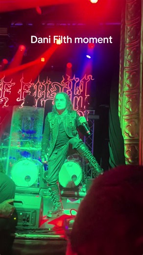 @Cradle of Filth in brooklyn 10/22/26 #cradleoffilth #cof #blackmetal #gothicmetal #extrememetal