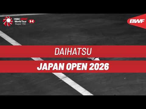 DAIHATSU Japan Open 2026 | Midorikawa/Matsutomo (JPN) vs Jiang/Wei (CHN) [2] | R32