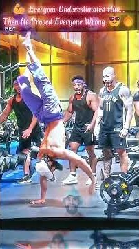 Elite Powerlifter Pretends to Be a Cleaner...Then Shocks Everyone 😳💪 Funny Gym Diary