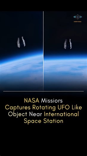 Cosmin Evrything on Instagram: "“NASA Mission Captures Rotating UFO-Like Object Near the International Space Station” NASA has captured footage of a rotating, unidentified object near the International Space Station, sparking intense discussion across the United States. While experts suggest it could be space debris or experimental hardware, the unusual movement has led many to question what was really seen in Earth’s orbit. The mysterious visuals have reignited debates about unidentified aerial