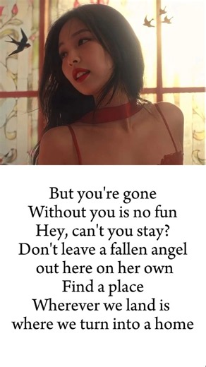 JENNIE – FALLEN ANGEL (ROMANIZED LYRICS) | BLACKPINK