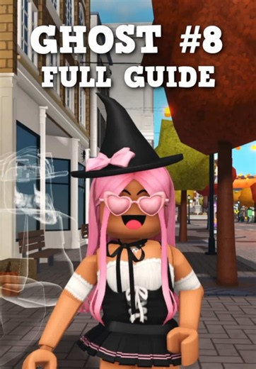 GHOST 8 AND ITS ITEM IN THE BLOXBURG DAILY GHOST HUNT! #bloxburg #bloxburgupdate #bloxburgnews #bloxburgghost