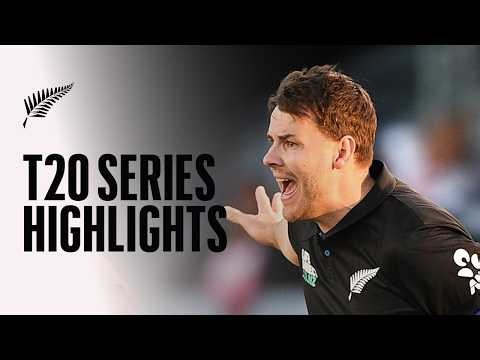 Jacob Duffy Showcases T20 Genius | Series Highlights New Zealand v West Indies 2025