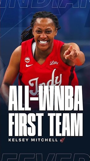 No One Can Guard Kelsey Mitchell. Congrats To Kelz On All-WNBA First Team Honors 😤