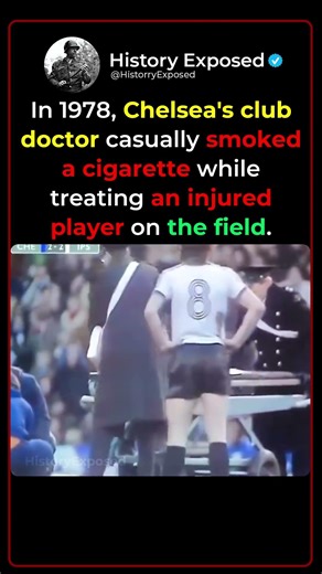 When a Doctor Lit up During an Emergency 🚬⚽