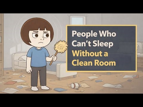 Psychology Of People Who Can't Sleep Without A Clean Room 
