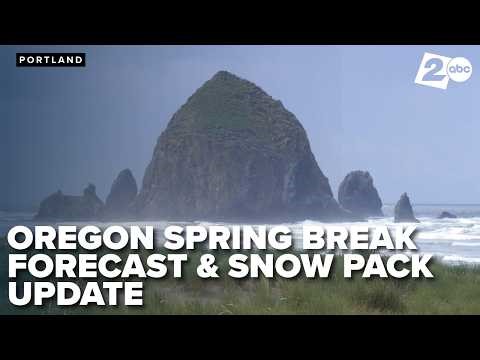 Oregon Spring Break: One rainy half-day, and the rest rain free with temperatures in the upper 50s