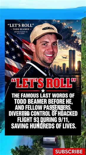 Todd Beamer: The Story Behind “Let’s Roll” | Flight 93 🇺🇸 #army #HistoryShorts #Shorts