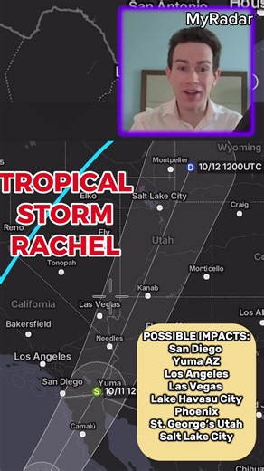 California getting a tropical storm!? Arizona having a tornado risk!? Classic 2026. The desert could literally flood. #phoenix #losangeles #california #rachel #elnino @Capooch