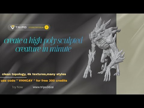 Create high poly sculpts in minutes 🔥