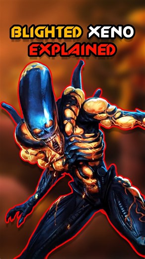 BLIGHTED XENOMORPH EXPLAINED | (AvP Lore) 🔥| #avp #xenomorph