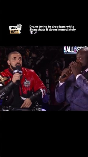 When Drake Started to Freestyle But Shaq Wasn't Having It 😂🔥