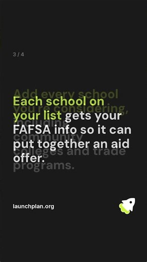 Your FAFSA Can List Up to 20 Schools