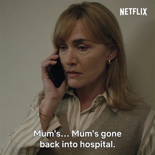 Kate Winslet directs GOODBYE JUNE, a moving drama about four adult siblings facing complicated family dynamics when their mother's health takes an unexpected turn. Now playing on Netflix. | Netflix