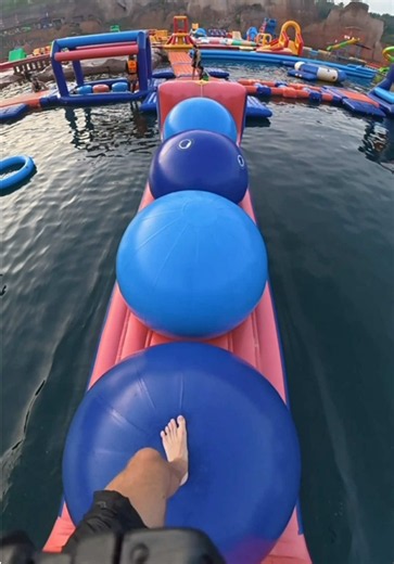 Adam Marr Caught Slippin' at the Water Park | Parkour POV