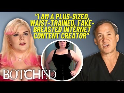 REJECTED By Botched: Waist Training & 2500cc Implants Left Penny Snatched & Scarred | Botched | E!