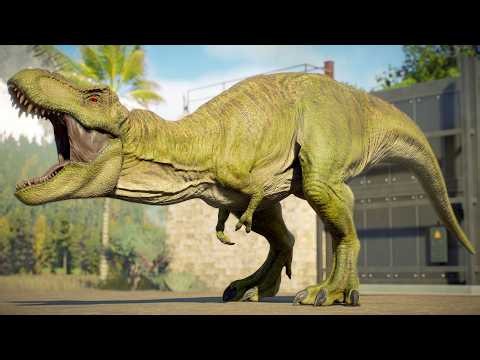 RELEASE ALL 110 TERRESTRIAL AND MARINE DINOSAURS IN WASHINGTON STATE - JURASSIC WORLD EVOLUTION 2