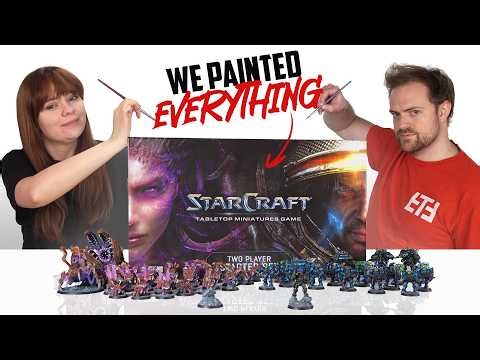 Painting EVERYTHING in the new Starcraft Miniatures Box