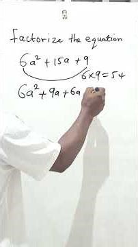 Factorization of Quadratic Equations Made Easy | WAEC/NECO/JAMB Maths Tutorial