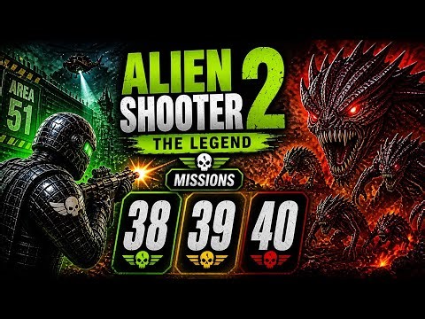 Alien Shooter 2 – The Legend | Mission 38, 39 & 40 Full Gameplay | Ultimate Alien Chaos 👽💥