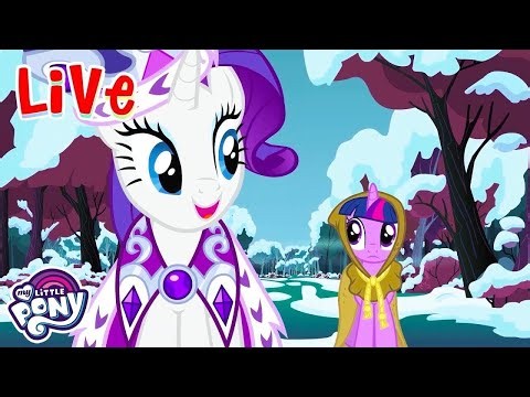 🔴 LIVE | Christmas Episodes! 🎄✨ My Little Pony Friendship Is Magic 🦄 Children's Cartoon 💖 MLP FIM