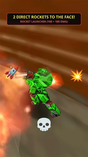 2 DIRECT ROCKETS TO THE FACE! 🚀💥 aol_ vs tr ex #Shorts