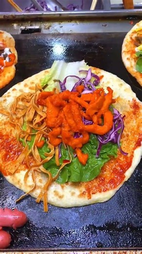 🥰Satisfying with beautiful street food🥳#streetfood #satisfying video#cooking #asmr#shorts