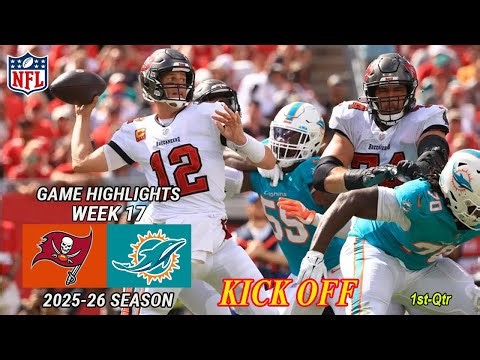 Tampa Bay Buccaneers Vs Miami Dolphins WEEK 17 FULL GAME HIGHLIGHTS | NFL Highlights | NFL Today