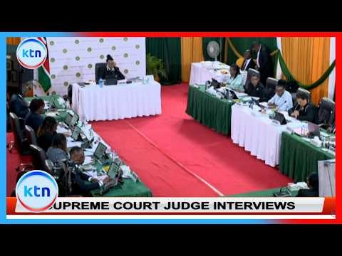 LIVE NOW: Justice Francis Kipruto Supreme Court Judge Interview | Kenya