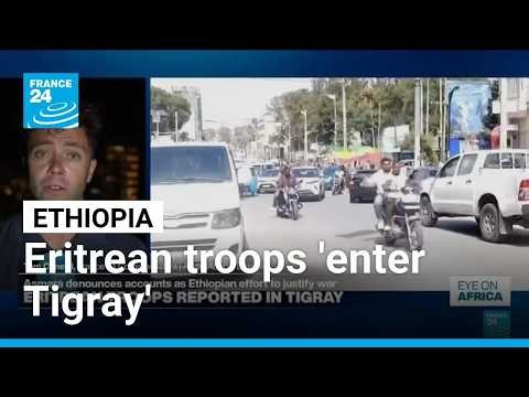 Eritrean troops reportedly enter Ethiopia’s Tigray region • FRANCE 24 English