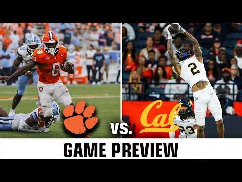 Clemson vs. Cal Game Preview | 2026 ACC Football