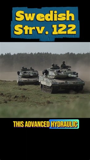 Swedish Strv 122: Gun Stabilizer #shorts #strv122 #leopard2a5