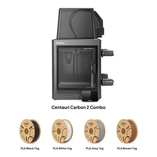 Centauri Carbon 2 Combo with 4 kg PLA (RFID) (Basic Colors)