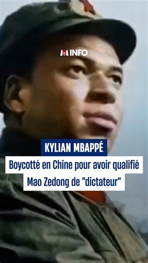 Mbappé présente ses excuses après avoir qualifié Mao Zedong de "dictateur"