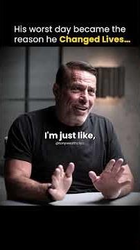 Tony Robbins Story | How His Worst Day Became His Greatest Purpose @TonyRobbinsLive #inspirational