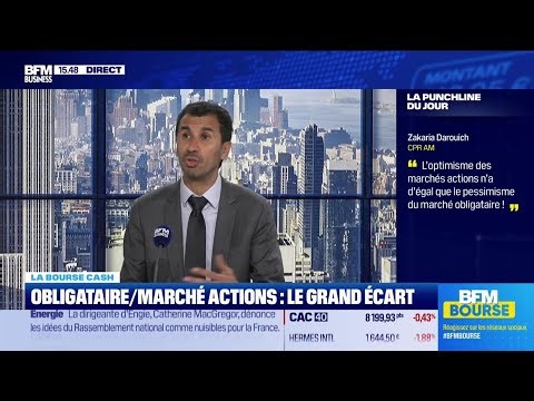 La bourse cash : L’optimisme des marchés actions n’a d’égal que le pessimisme du marché obligataire