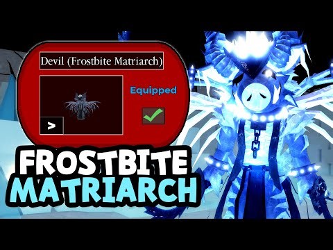 FROSTBITE MATRIARCH DEVIL Skin in PIGGY! (Advent Calendar DAY 29)