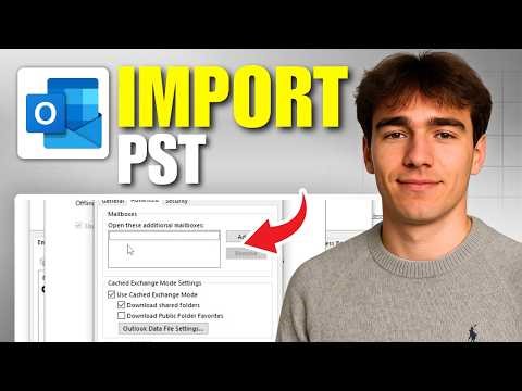 How to Import PST File Into Outlook (Tutorial 2026)