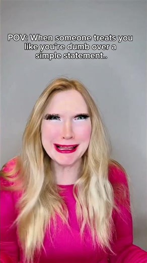 #pov When someone treats you like you’re dumb over a statement.. #skit #funny