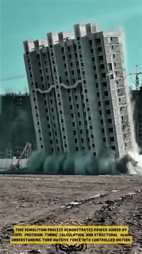 Building Demolition using Precision Implosion Technique – Good Tools and Machinery in Daily Work
