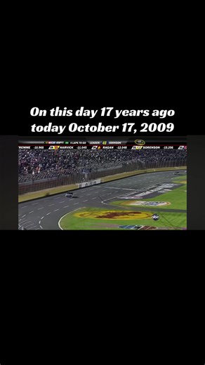 NASCAR Sprint Cup Series presented the 2009 Banking 500 at Charlotte Motor Speedway #onthisday #nascar #charlottemotorspeedway #nostalgia #fyp