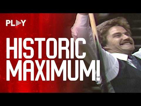 The First EVER 147 at the Crucible! 😍 Cliff Thorburn vs Terry Griffiths | 1983 World Championship