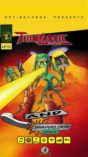 Thin Lassie - The Lizard Men [ #punk | #punkrock | #spacepunk ]