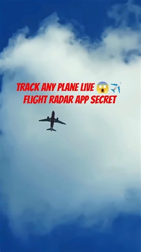 Track Any Plane Live 😱✈️ | Flight Radar App Secret