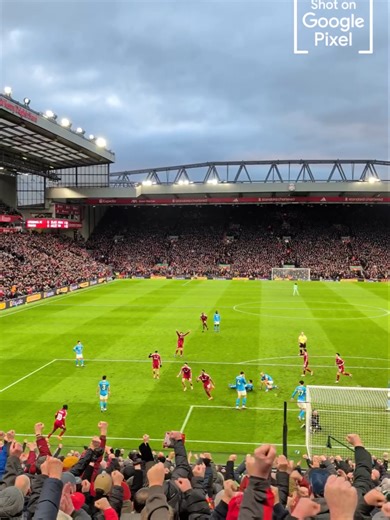 Anfield Road End View for Liverpool Opener