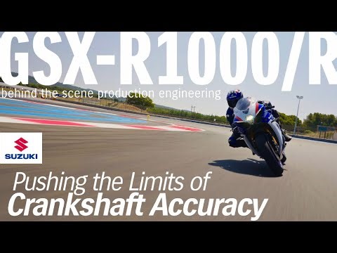 GSX-R1000/R | Behind-the-Scenes Production Engineering -Pushing Crankshaft Accuracy Limits | Suzuki