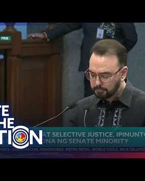 Corruption at selective justice, ipinunto sa kontra-SONA ng Senate minority | SONA