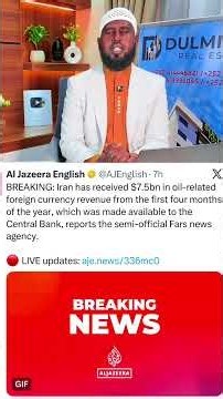 !RAN OO HESHAY CALAG KA BADAN KUWII HELI JIRTAY OO GARAYA $7.5 BILLION DOLLAR